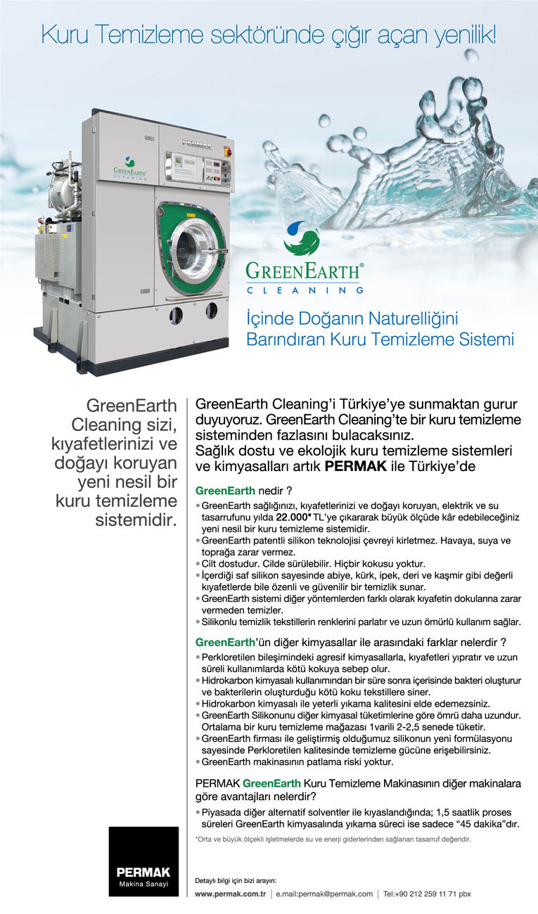 green earth kurutemizleme